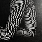 PEARL | Minimalist Kneeling Female Silhouette Op Art | Luxury Multi-Print Wall Art | 1-Of-1