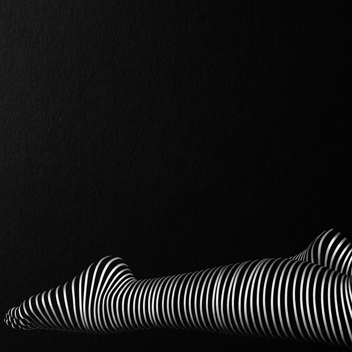 PEARL | Minimalist Kneeling Female Silhouette Op Art | Luxury Multi-Print Wall Art | 1-Of-1