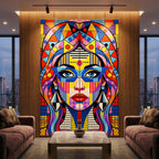 PRIMA | Colorful Modern Pop Art Fashion Portrait | 8K - 32K Prints