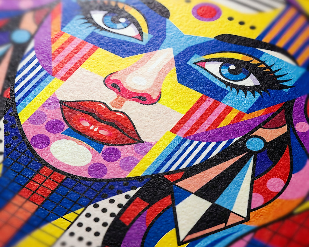 PRIMA | Colorful Modern Pop Art Fashion Portrait | 8K - 32K Prints