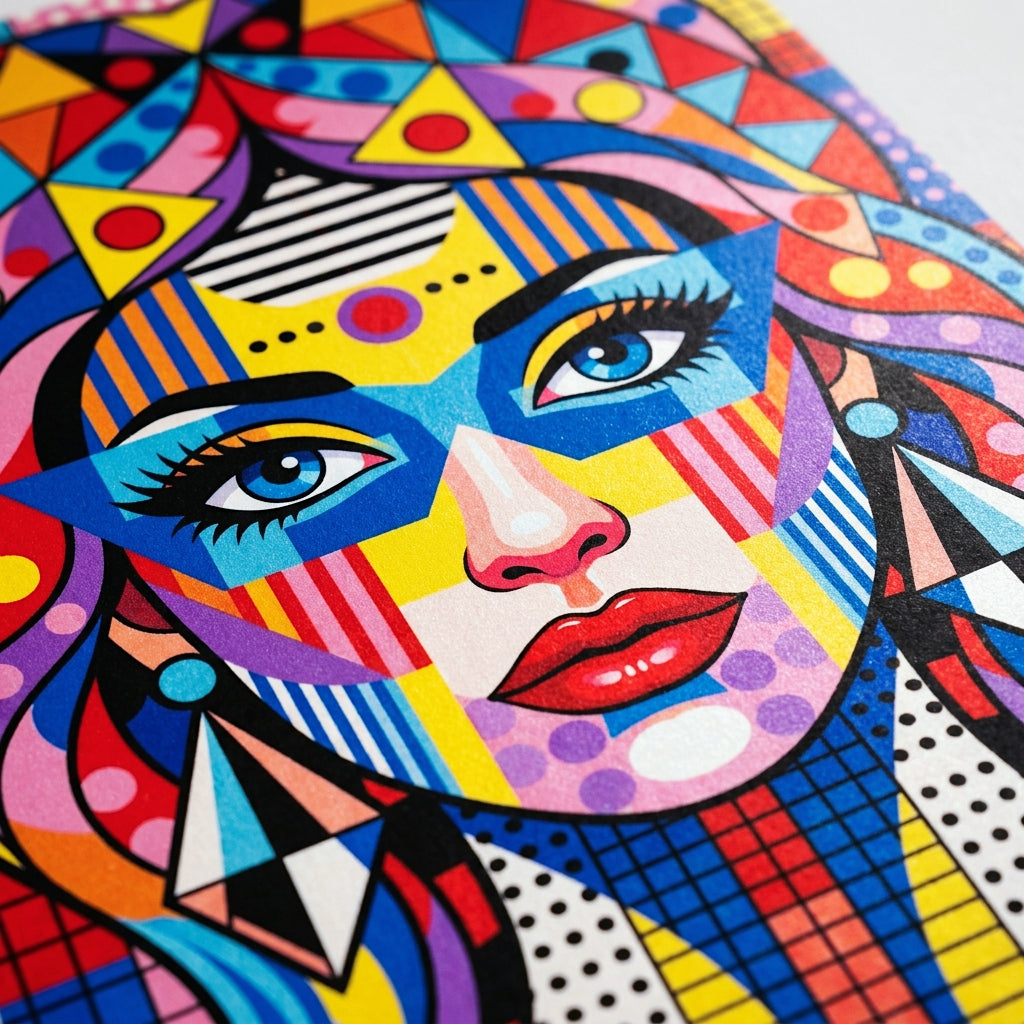 PRIMA | Colorful Modern Pop Art Fashion Portrait | 8K - 32K Prints