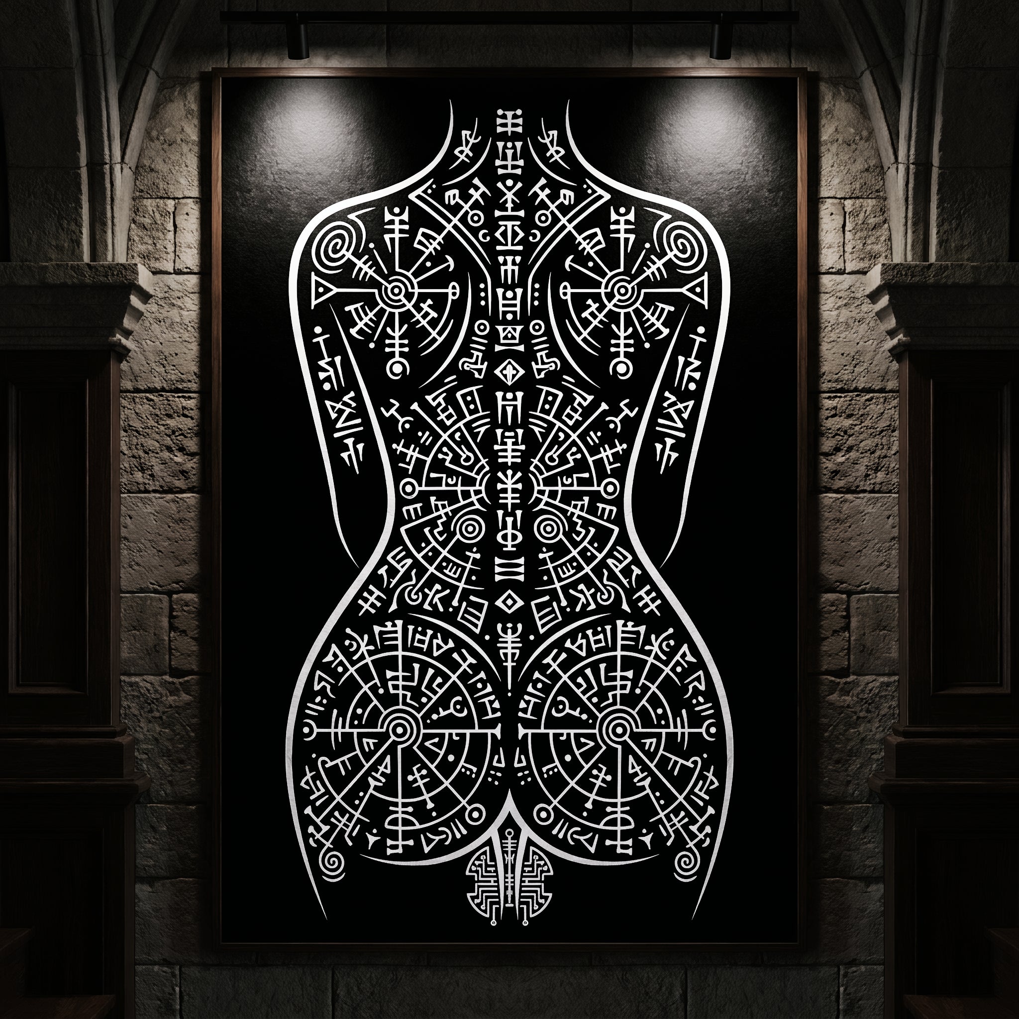 RITUAL | Esoteric Minimalist Female Figure | 8K - 32K