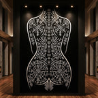 RITUAL | Minimalist Esoteric Female Figure | Gothic Multi-Print Wall Art