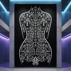 RITUAL | Minimalist Esoteric Female Figure | Gothic Multi-Print Wall Art