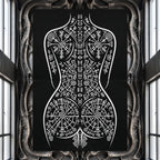RITUAL | Minimalist Esoteric Female Figure | Gothic Multi-Print Wall Art