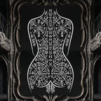 RITUAL | Minimalist Esoteric Female Figure | Gothic Multi-Print Wall Art