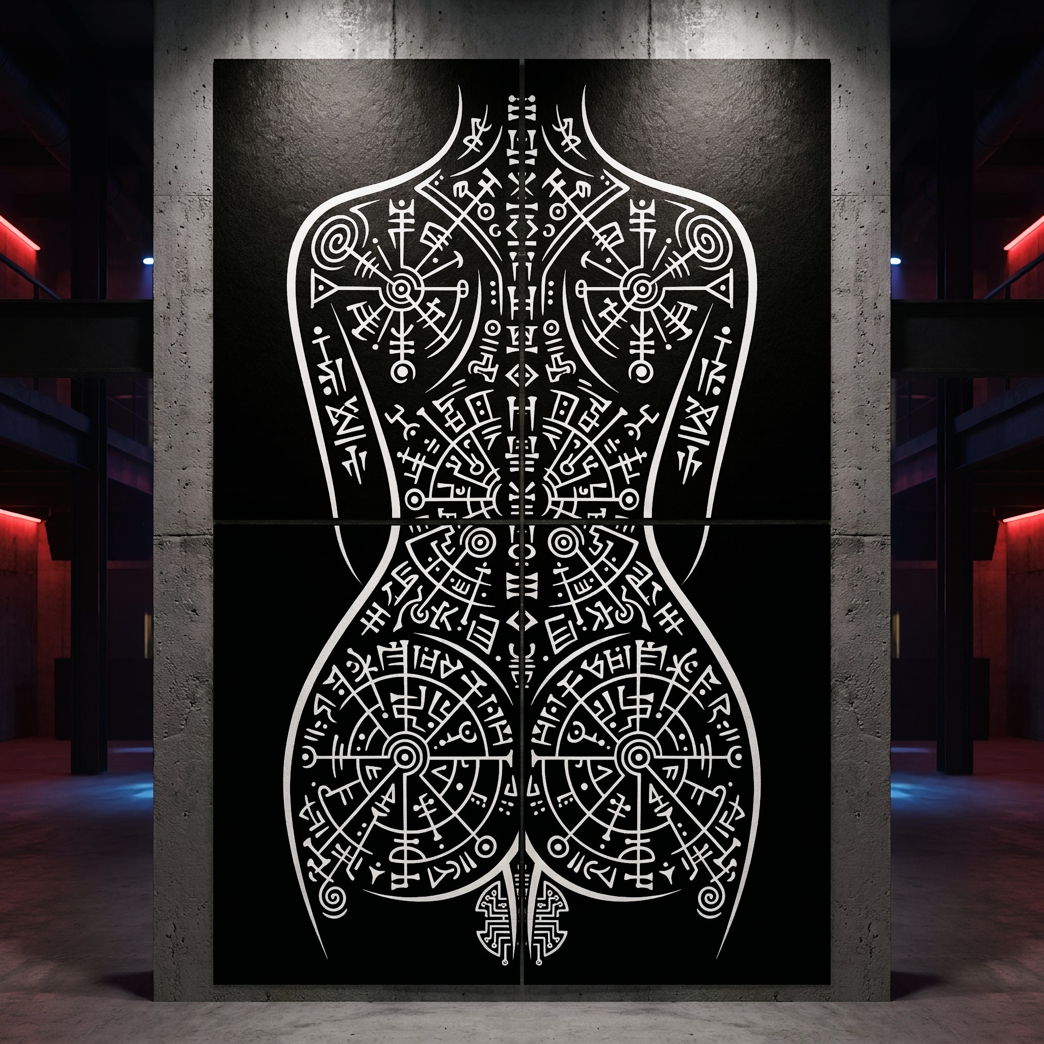RITUAL | Esoteric Minimalist Female Figure | 8K - 32K