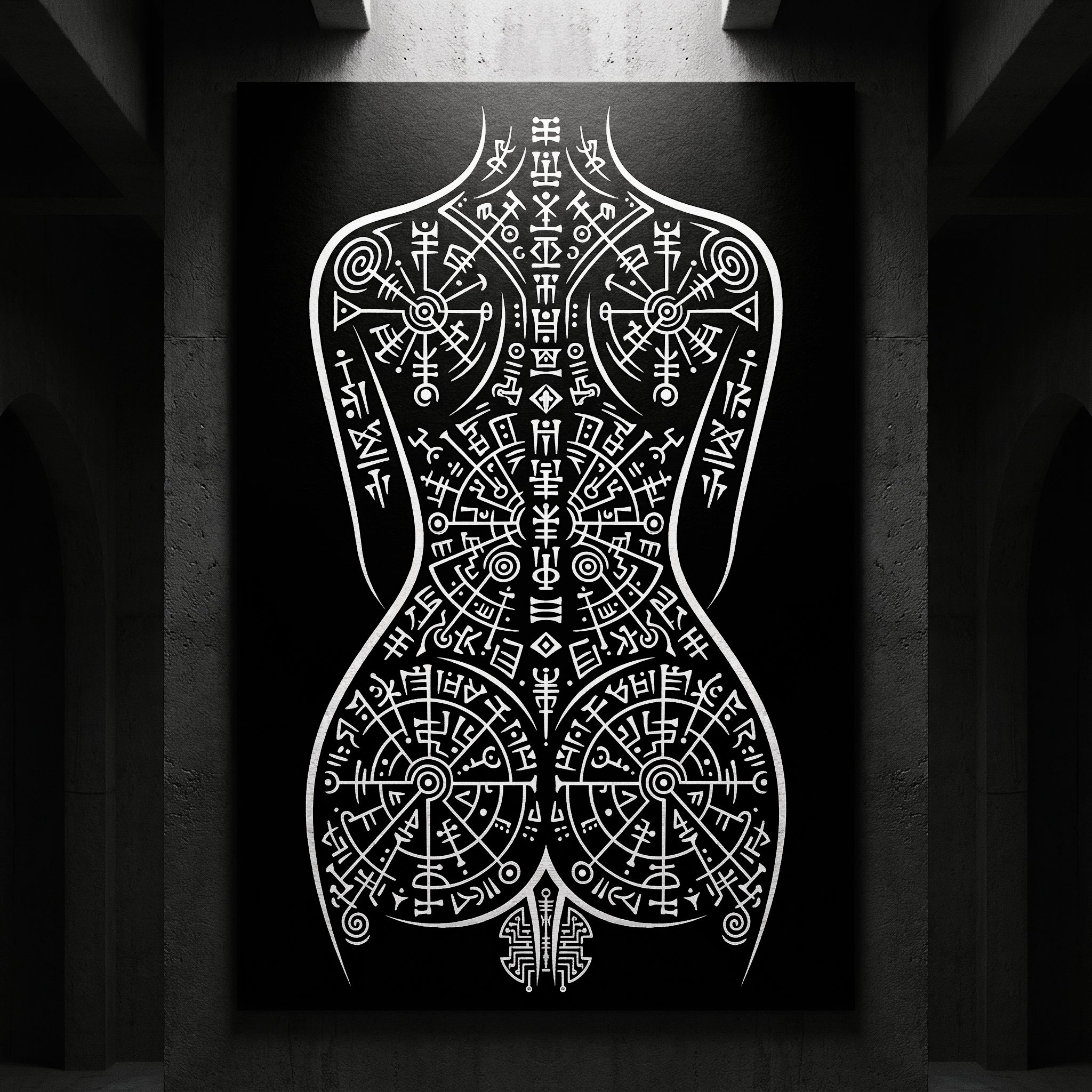RITUAL | Esoteric Minimalist Female Figure | 8K - 32K