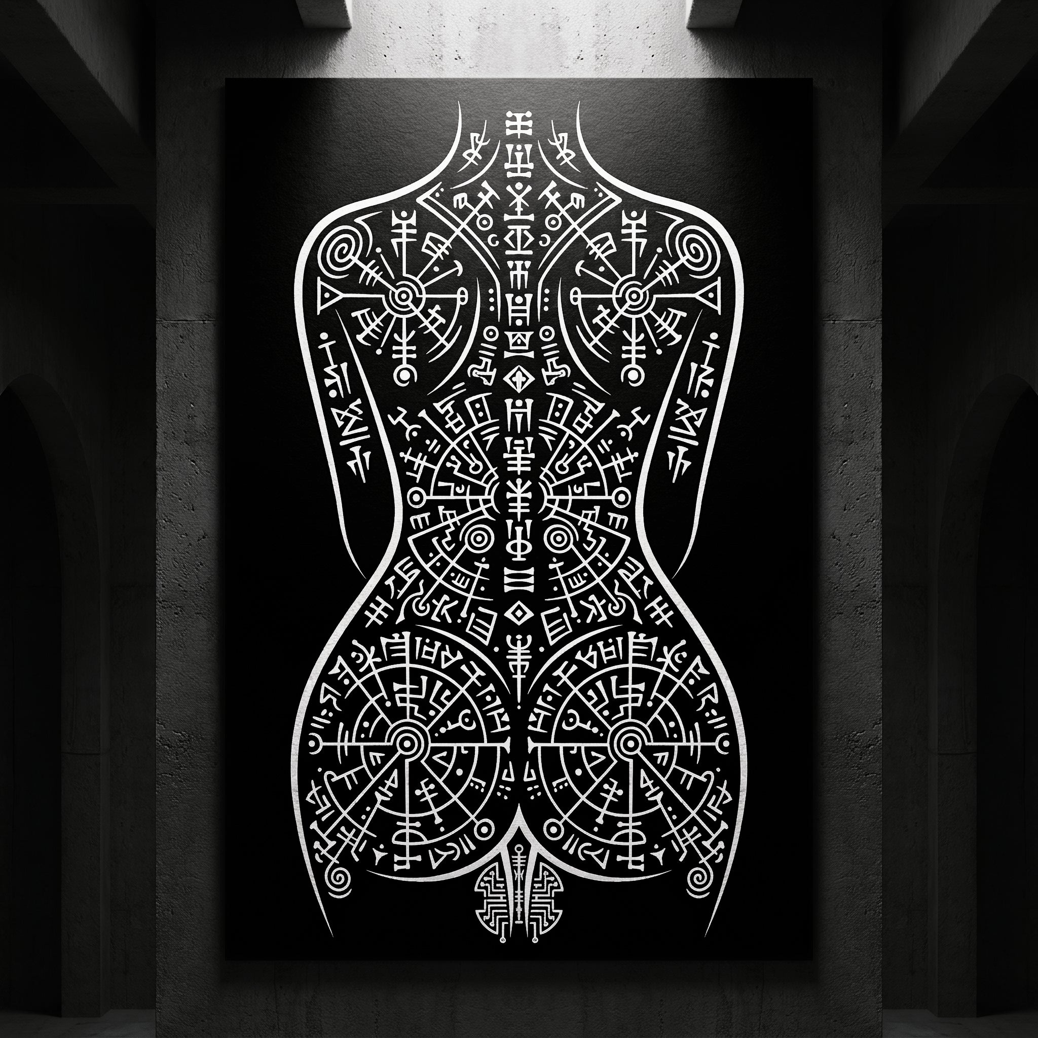 RITUAL | Esoteric Minimalist Female Figure | 8K - 32K