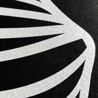 SILK | Minimalist Crouched Female Body Op Art | Luxury Multi-Print Wall Art | 1-Of-1