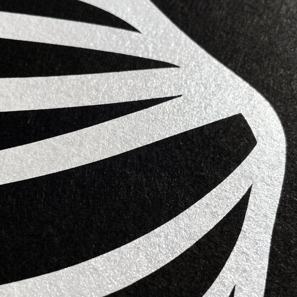 SILK | Minimalist Crouched Female Body Op Art | Luxury Multi-Print Wall Art | 1-Of-1