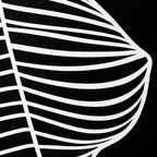 SILK | Minimalist Crouched Female Body Op Art | Luxury Multi-Print Wall Art | 1-Of-1