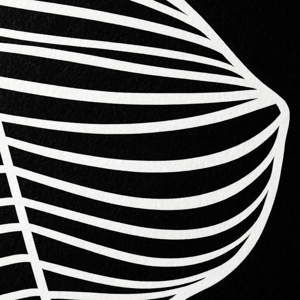 SILK | Minimalist Crouched Female Body Op Art | Luxury Multi-Print Wall Art | 1-Of-1
