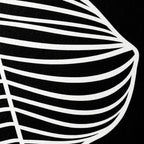 SILK | Minimalist Crouched Female Body Op Art | Luxury Multi-Print Wall Art | 1-Of-1