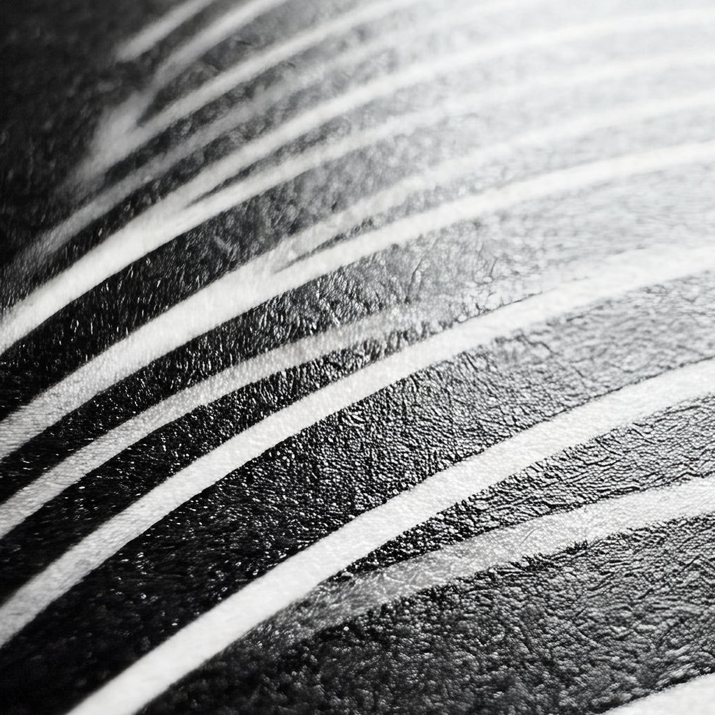 SINUOUS | Abstract Minimalist Female Body | B&W | 1-Of-1 | 72K | 16-Print Giclee Mural