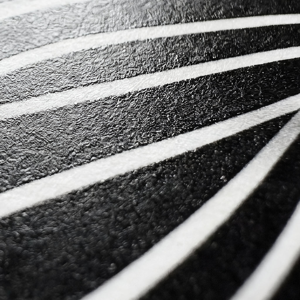 SINUOUS | Abstract Minimalist Female Body | B&W | 1-Of-1 | 72K | 16-Print Giclee Mural