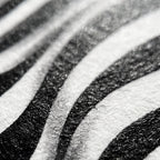 SINUOUS | Abstract Minimalist Female Body | B&W | 1-Of-1 | 72K | 16-Print Giclee Mural