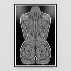 STELA | Modern Minimalist Female Op Art | 8K - 32K