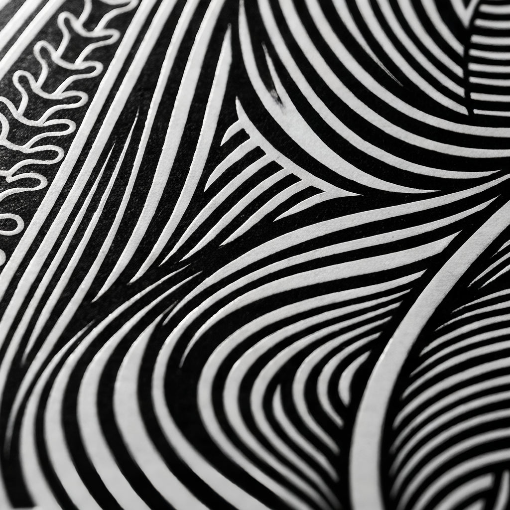 STELA | Modern Minimalist Female Op Art | 8K - 32K