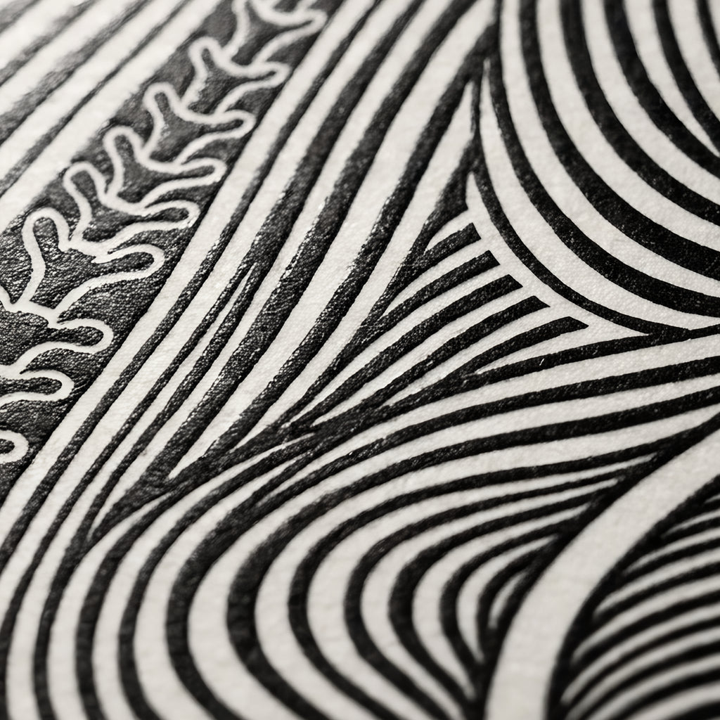 STELA | Modern Minimalist Female Op Art | 8K - 32K