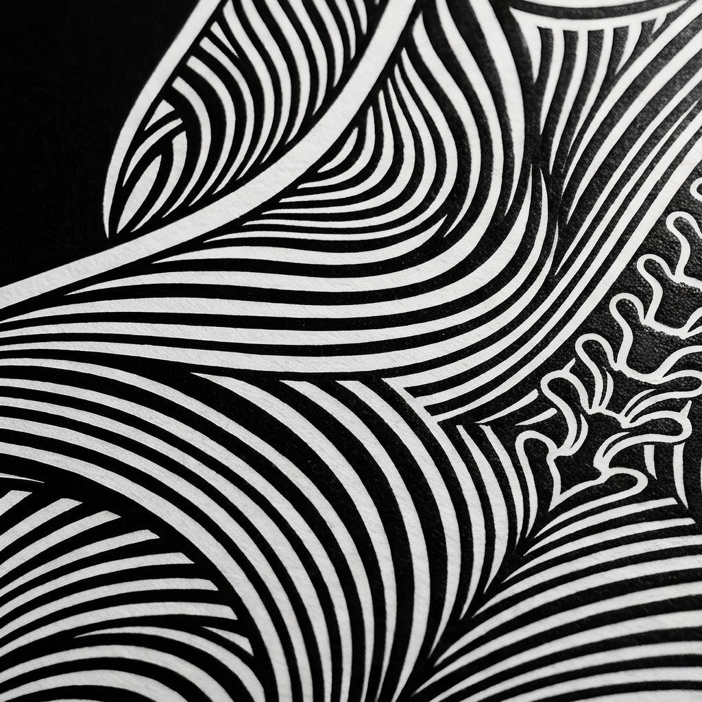 STELA | Modern Minimalist Female Op Art | 8K - 32K