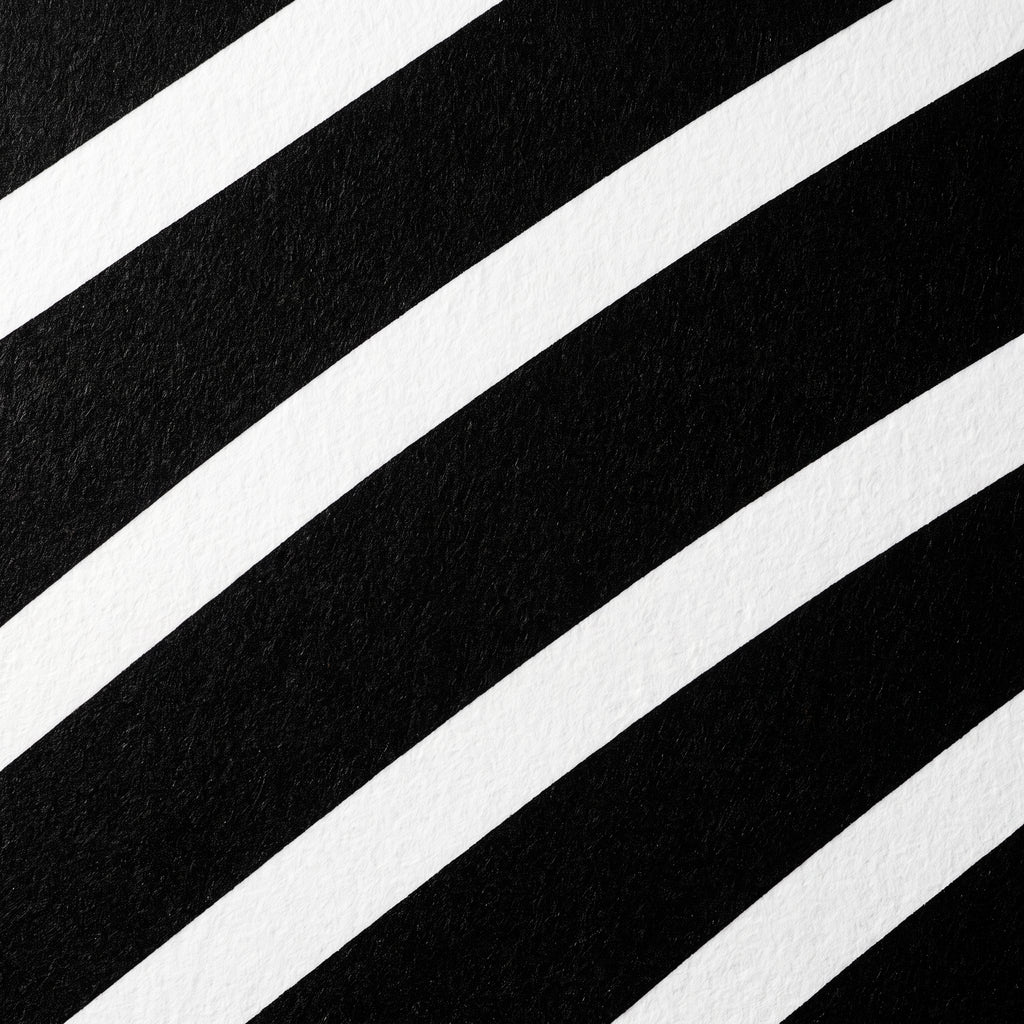 SUAVE | Abstract Striped Female Figure Op Art | Luxury Multi-Print Wall Art | 1-Of-1