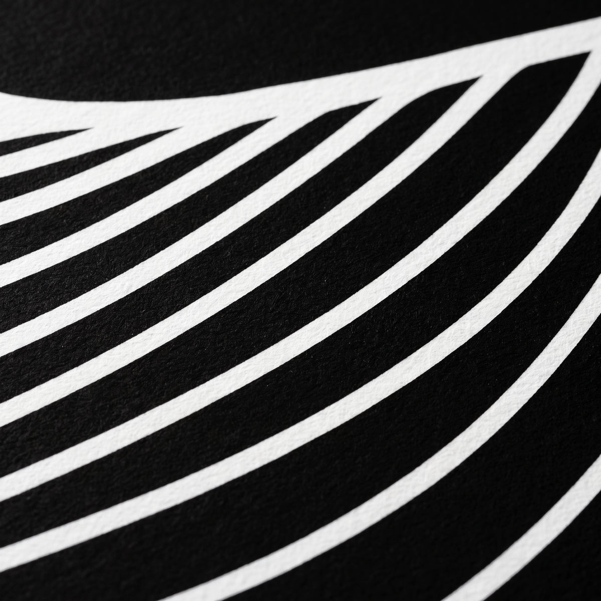 SUAVE | Abstract Striped Female Figure Op Art | Luxury Multi-Print Wall Art | 1-Of-1