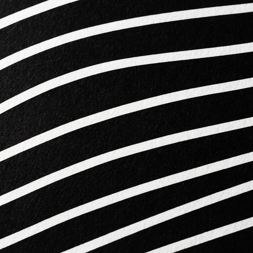 SUAVE | Abstract Striped Female Figure Op Art | Luxury Multi-Print Wall Art | 1-Of-1