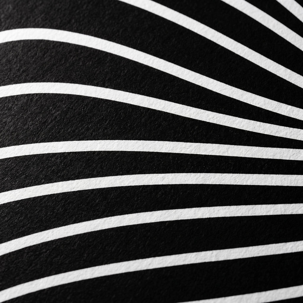 SUAVE | Abstract Striped Female Figure Op Art | Luxury Multi-Print Wall Art | 1-Of-1