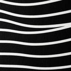 SUAVE | Abstract Striped Female Figure Op Art | Luxury Multi-Print Wall Art | 1-Of-1