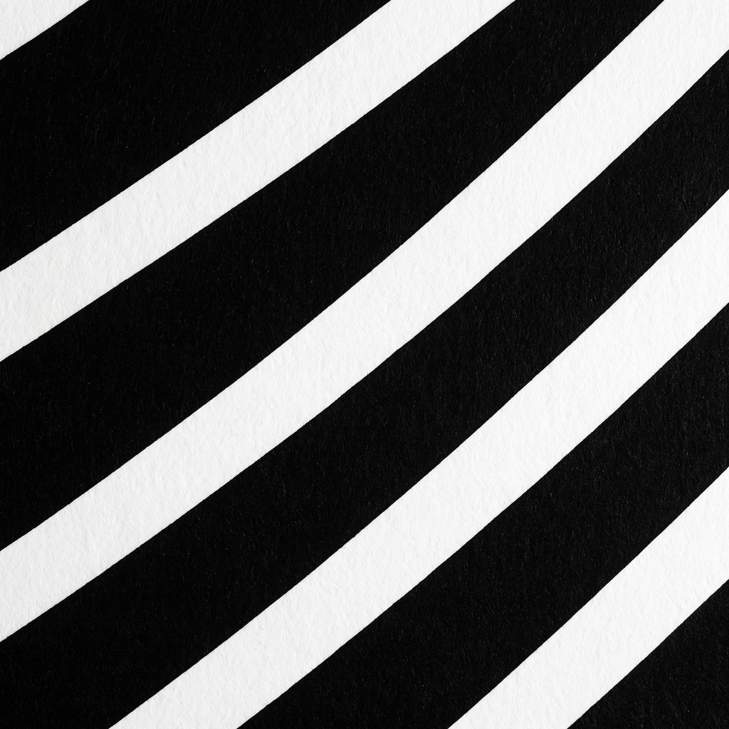 SUAVE | Abstract Striped Female Figure Op Art | Luxury Multi-Print Wall Art | 1-Of-1