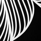 SUAVE | Abstract Striped Female Figure Op Art | Luxury Multi-Print Wall Art | 1-Of-1