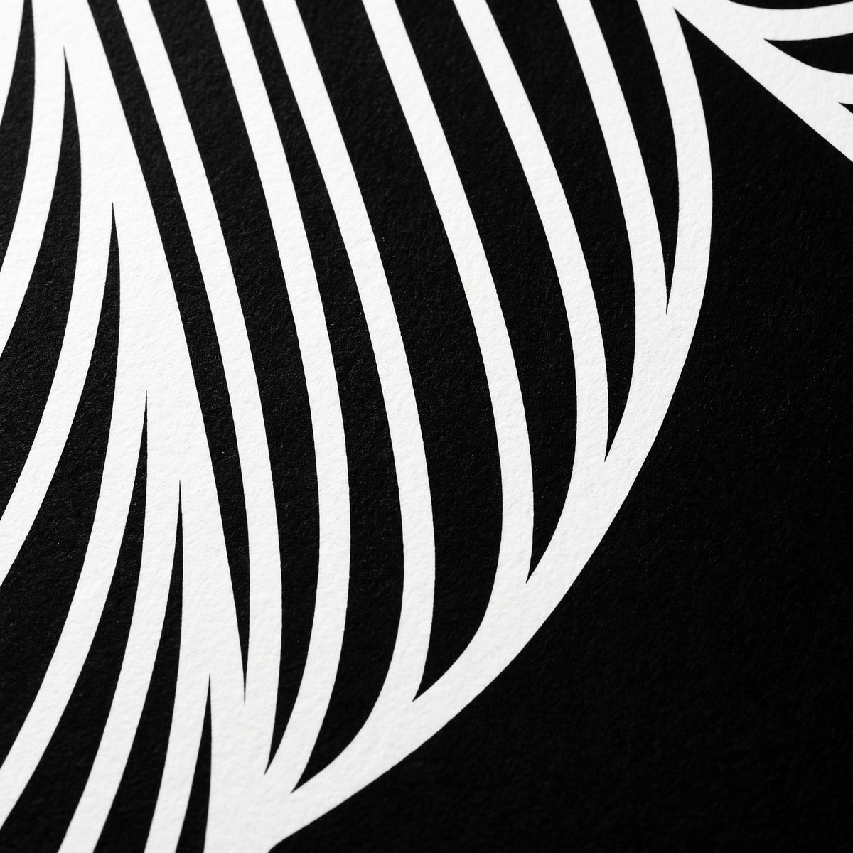 SUAVE | Abstract Striped Female Figure Op Art | Luxury Multi-Print Wall Art | 1-Of-1