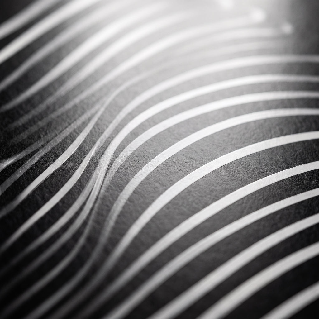 SUITE | Minimalist Seated Female Figure Op Art Print | B&W Abstract Luxury Wall Art