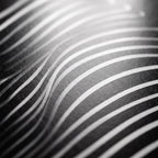 SUITE | Minimalist Seated Female Figure Op Art Print | B&W Abstract Luxury Wall Art