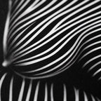 SUITE | Minimalist Seated Female Figure Op Art Print | B&W Abstract Luxury Wall Art