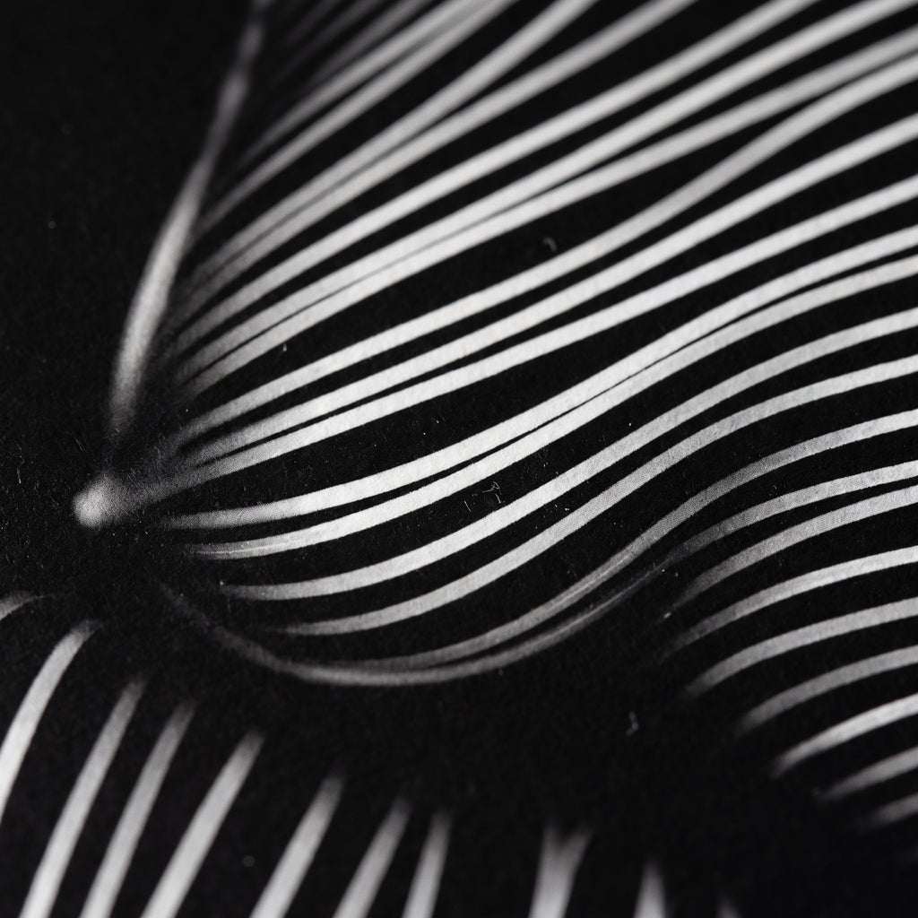 SUITE | Minimalist Seated Female Figure Op Art Print | B&W Abstract Luxury Wall Art