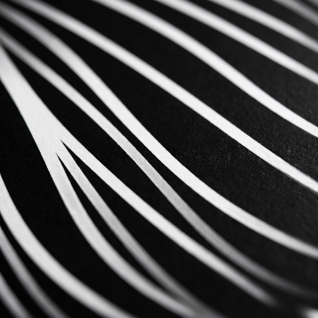 SUITE | Minimalist Seated Female Figure Op Art Print | B&W Abstract Luxury Wall Art