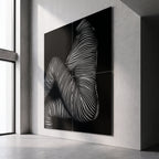 SUITE | Minimalist Seated Female Figure Op Art | Abstract Luxury Multi-Print Wall Art