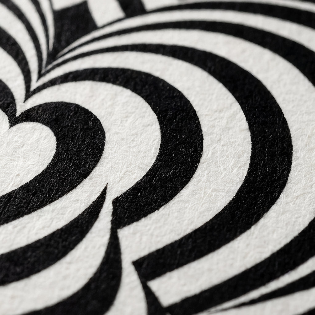 SYZYGY | Hypnotic Female Op-Art 64-Print Mural | 1-Of-1 | 96K