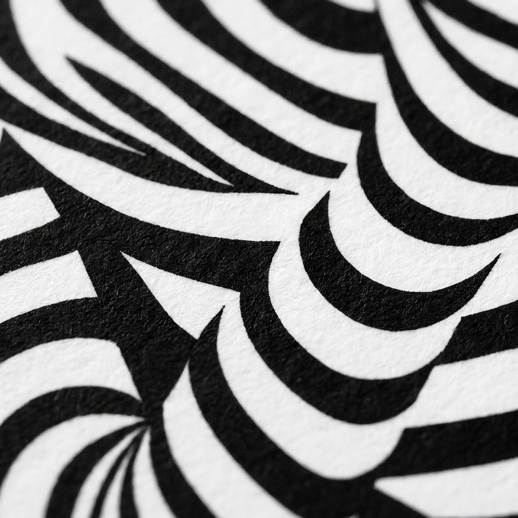 SYZYGY | Hypnotic Female Op-Art 64-Print Mural | 1-Of-1 | 96K