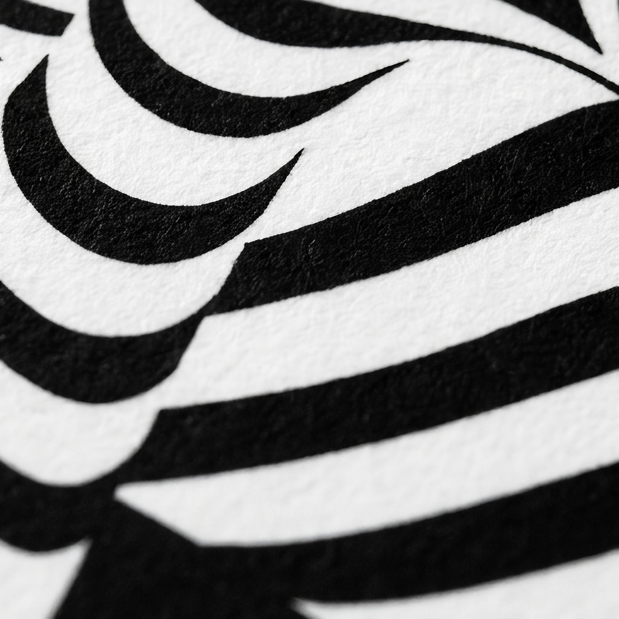 SYZYGY | Hypnotic Female Op-Art 64-Print Mural | 1-Of-1 | 96K