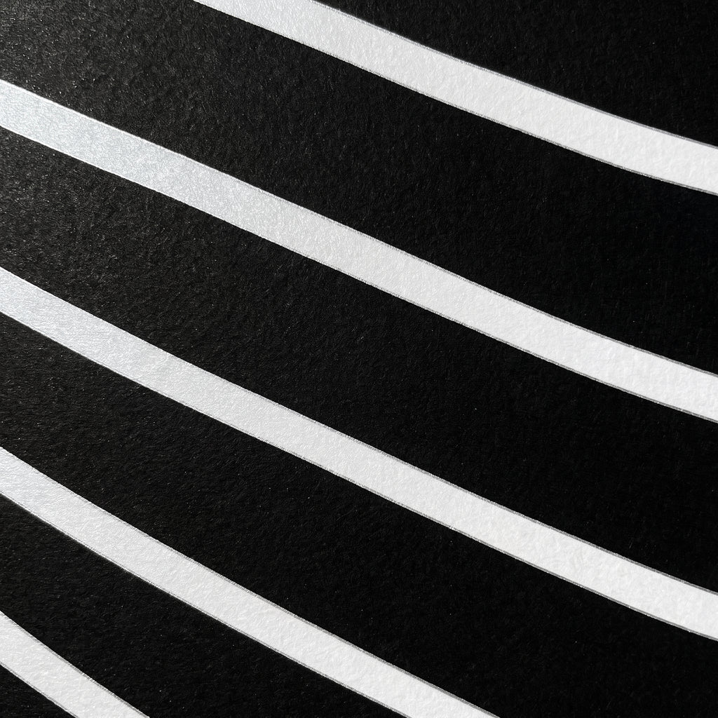 TEMPO | Dynamic Poised Female Silhouette Op Art | Luxury Multi-Print Wall Art | 1-Of-1