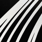 TEMPO | Dynamic Poised Female Silhouette Op Art | Luxury Multi-Print Wall Art | 1-Of-1