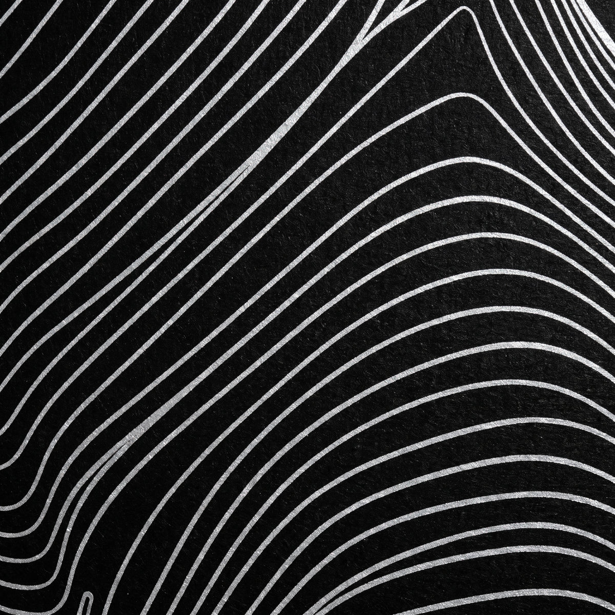 TEMPO | Dynamic Poised Female Silhouette Op Art | Luxury Multi-Print Wall Art | 1-Of-1