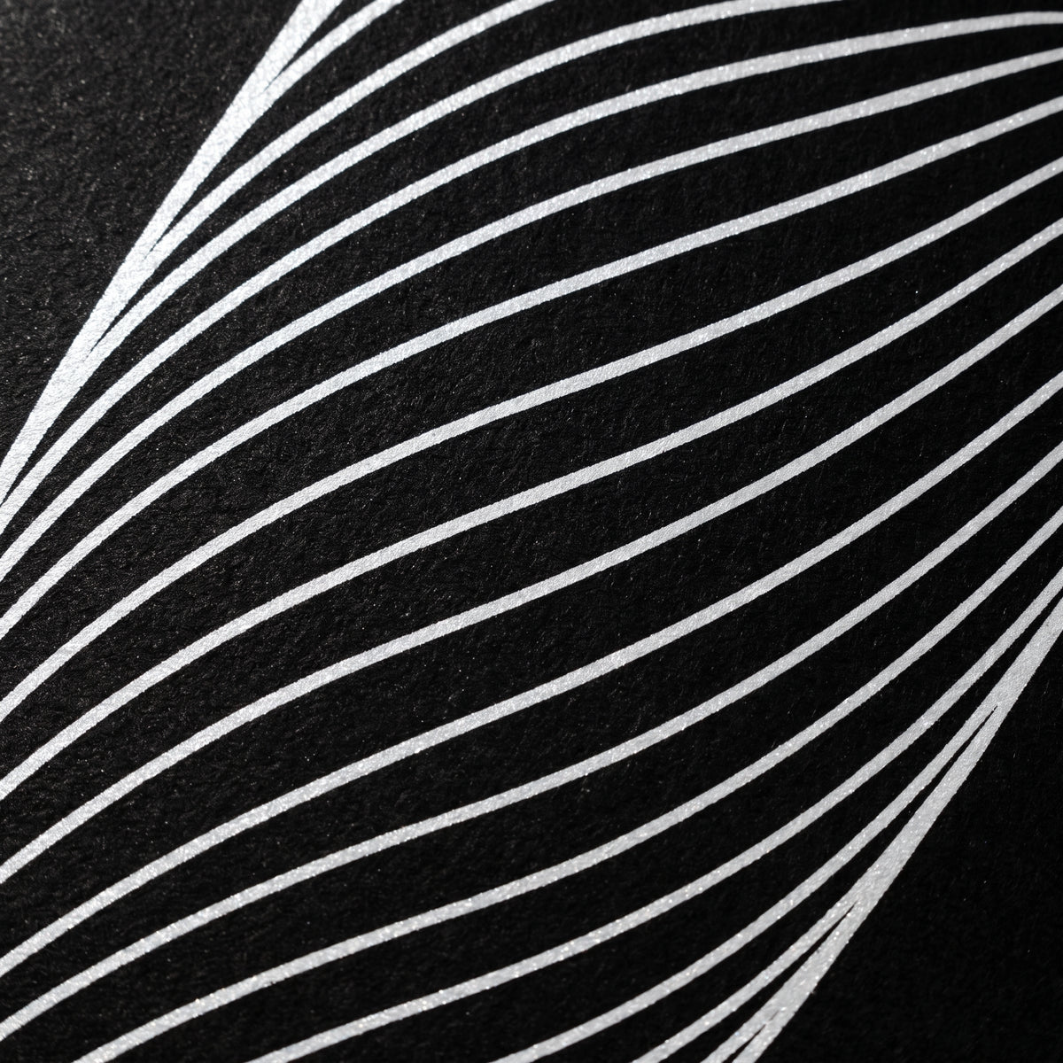 TEMPO | Dynamic Poised Female Silhouette Op Art | Luxury Multi-Print Wall Art | 1-Of-1