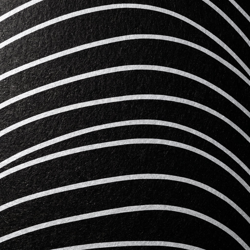 TEMPO | Dynamic Poised Female Silhouette Op Art | Luxury Multi-Print Wall Art | 1-Of-1
