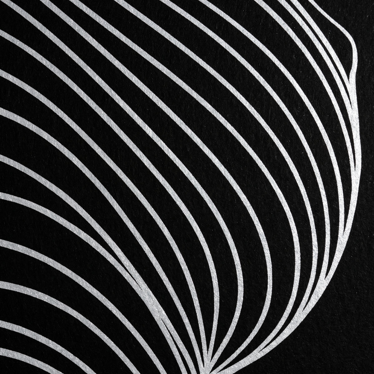 TEMPO | Dynamic Poised Female Silhouette Op Art | Luxury Multi-Print Wall Art | 1-Of-1