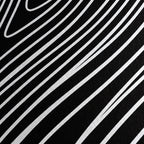 TEMPO | Dynamic Poised Female Silhouette Op Art | Luxury Multi-Print Wall Art | 1-Of-1