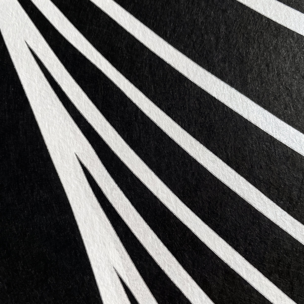 TEMPO | Dynamic Poised Female Silhouette Op Art | Luxury Multi-Print Wall Art | 1-Of-1